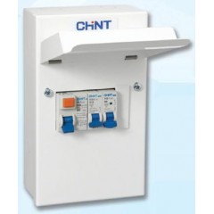 Chint NX3-5RA Populated 5 Module / 3 Way Consumer Unit Chint NX3-5RA Populated 5 Module / 3 Way Consumer Unit